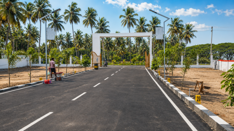 Beach side resort plots at ecr