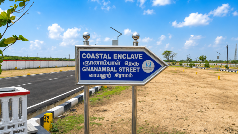 Beach side resort plots at ecr