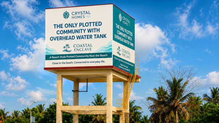 Beach side resort plots at ecr