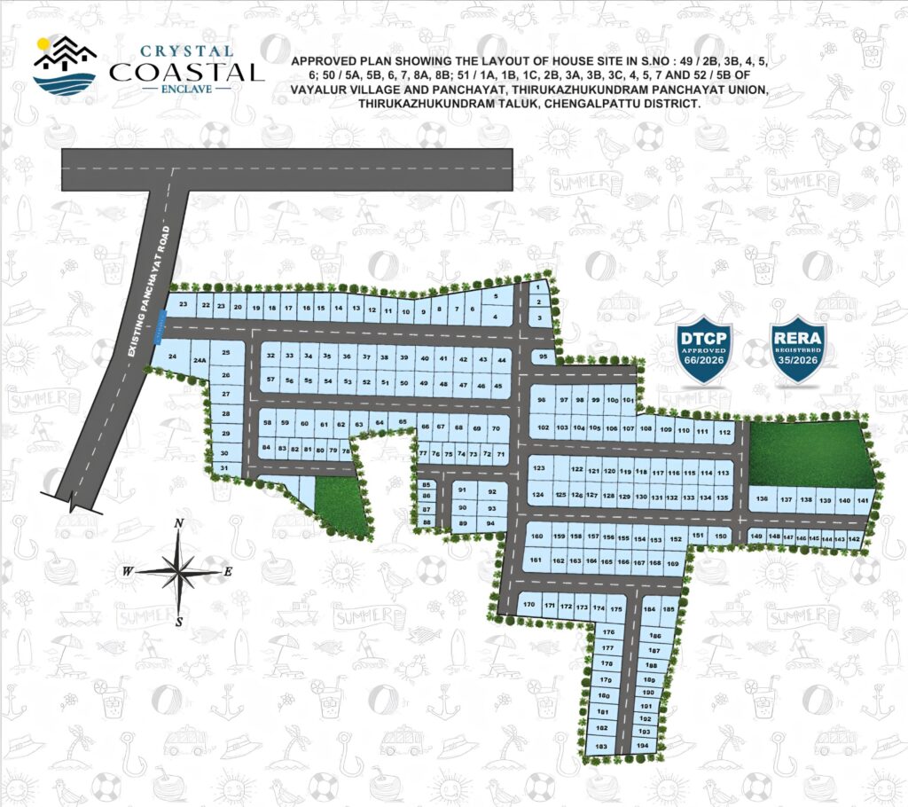 Coastal Enclave Layout