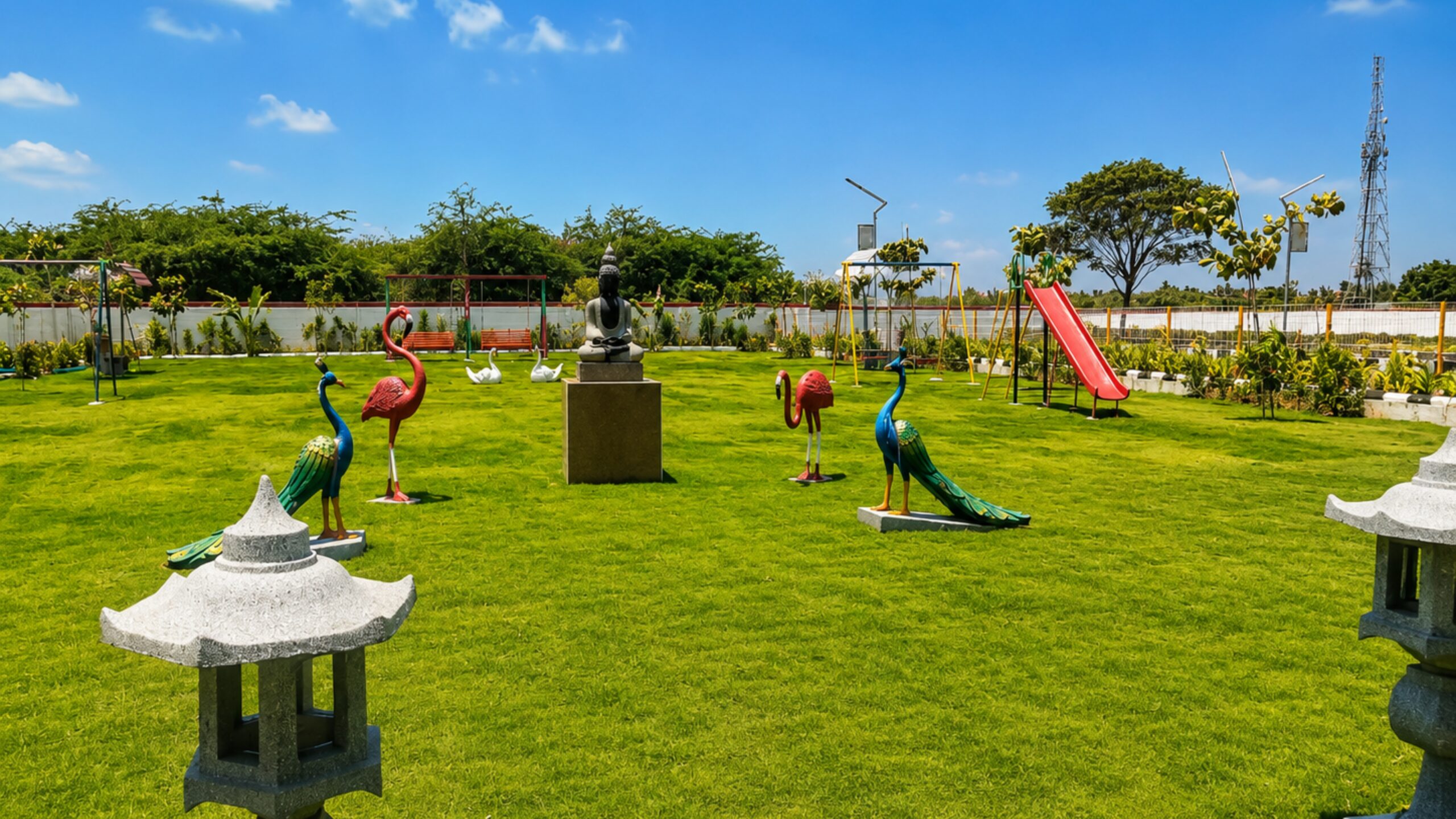 Beach side resort plots at ecr